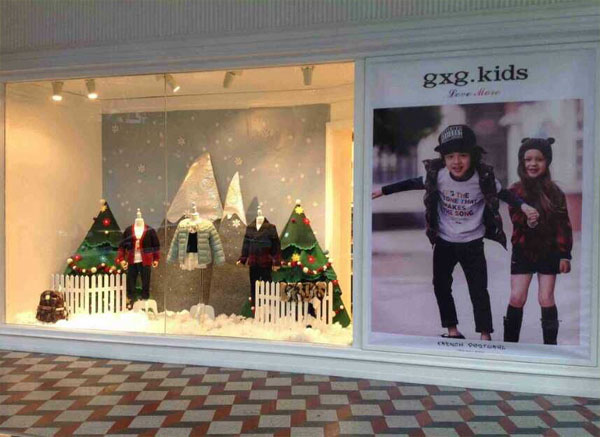 gxg童装加盟店