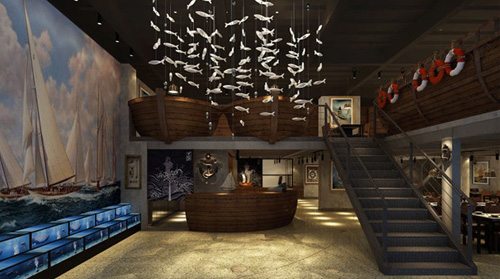 海达人蒸汽海鲜主题餐厅加盟店