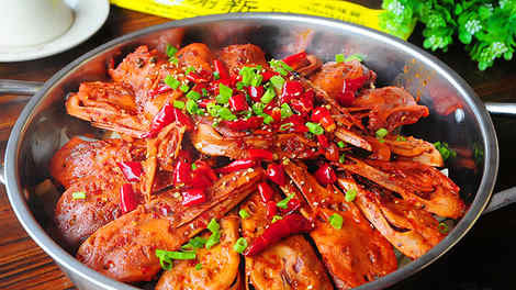 渝新干锅辣鸭头加盟