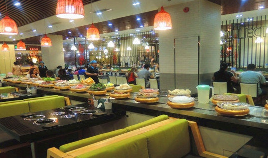 汤响自助回转火锅加盟