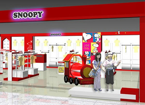 史努比童装门店