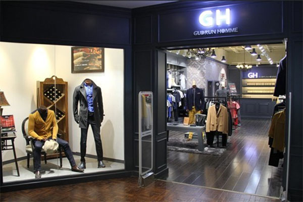 古淳男装加盟费