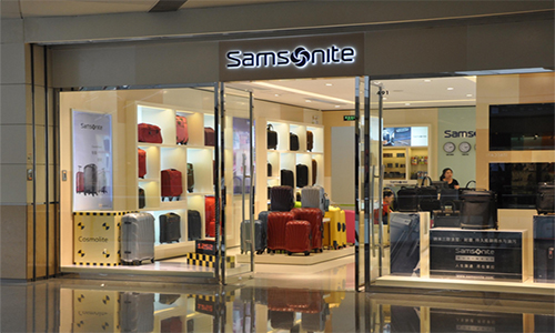 新秀丽箱包加盟店