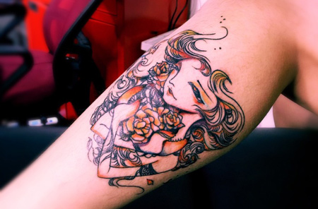 臻簪刺青纹身加盟费