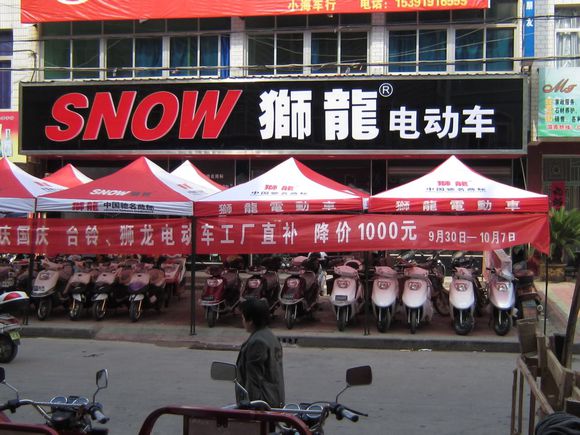 狮龙电动车加盟店