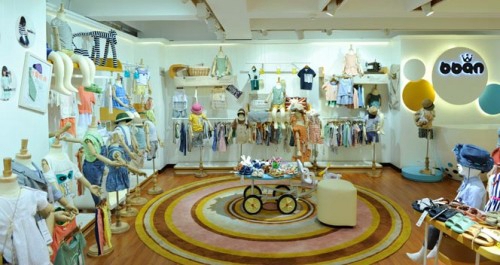 比比安童装加盟店