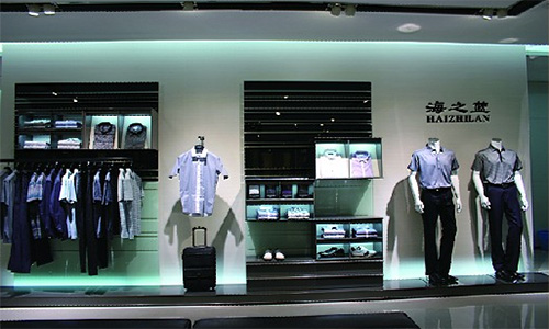 海之蓝男装加盟店