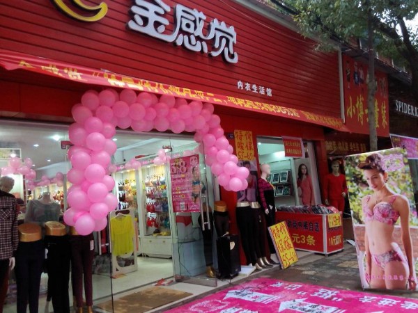 金感觉内衣加盟