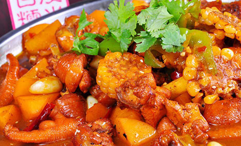 鸡的店麻辣大盘鸡加盟