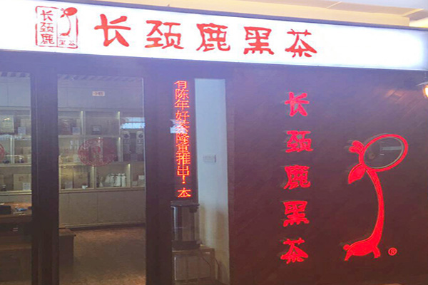 长颈鹿黑茶加盟店