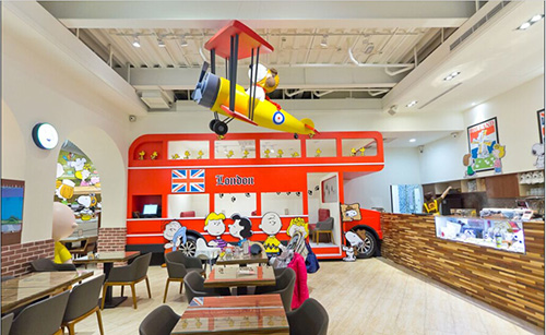 史努比亲子餐厅加盟