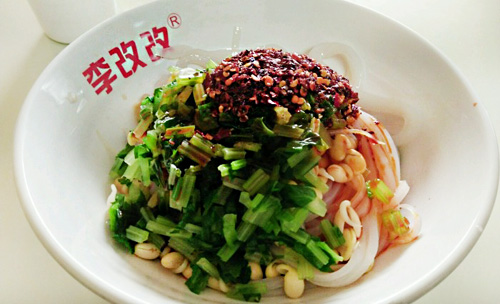 李改改大米面皮加盟