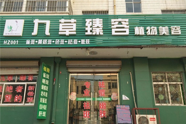 九草臻容祛斑加盟店