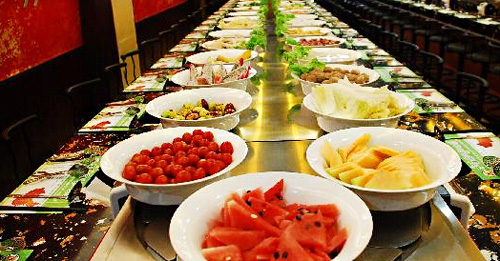 靓健回转自助火锅加盟