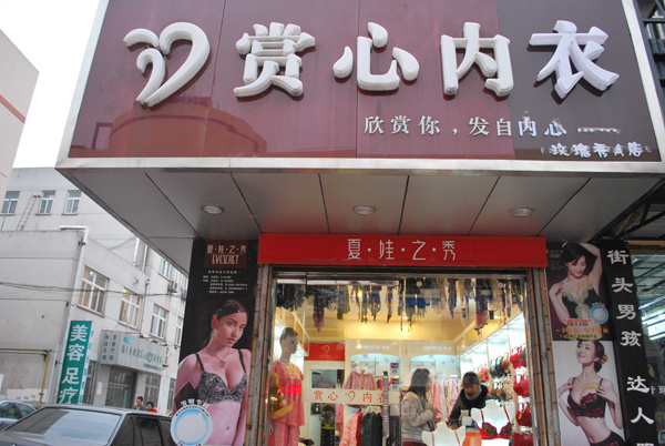 赏心内衣加盟费
