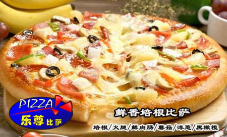 乐尊比萨加盟
