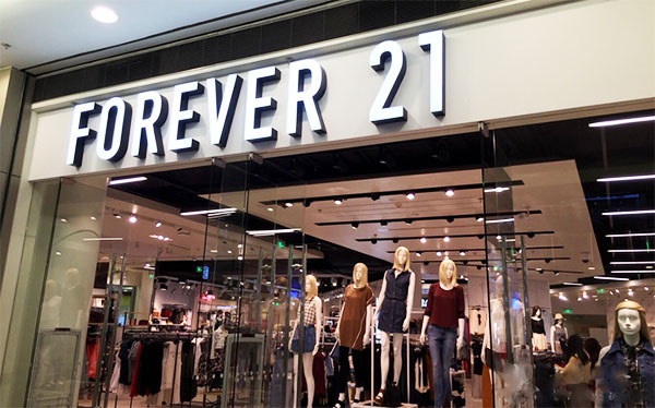 forever21加盟费