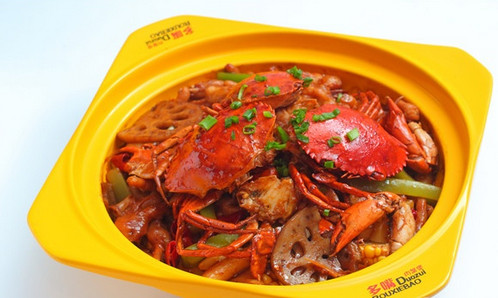 多嘴肉蟹煲加盟