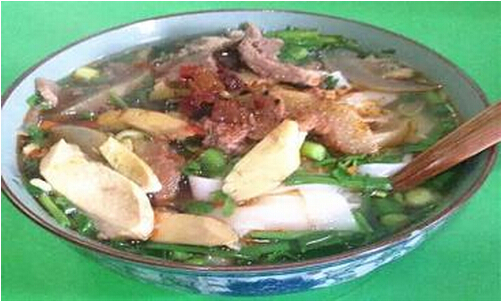 黄家带皮牛肉粉加盟店