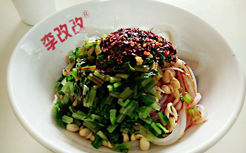 李改改大米面皮加盟