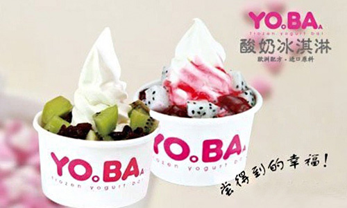 yoba酸奶冰淇淋加盟