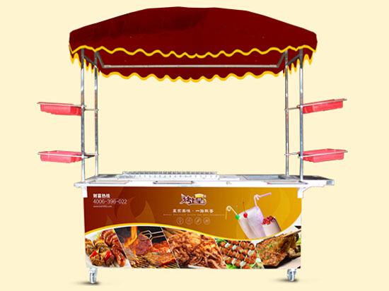 烤上皇烧烤小吃车
