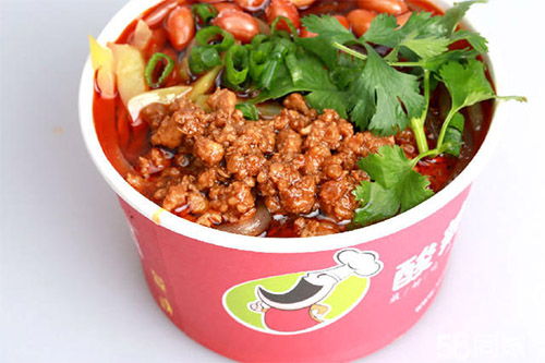 香福来酸辣粉加盟