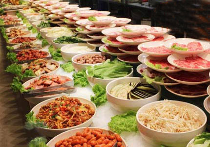 开门红火锅加盟店