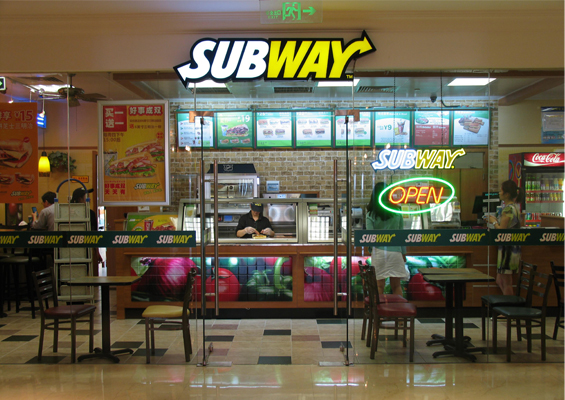 subway加盟