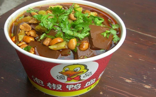 逸品泡椒鸭血粉加盟