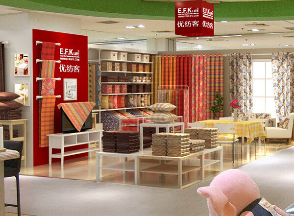 优纺客窗帘加盟店