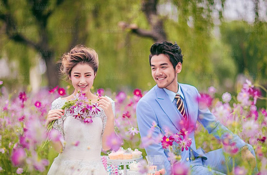 圣蒂娅婚纱摄影加盟