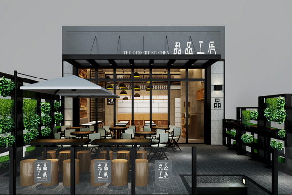 甜品工房加盟店型