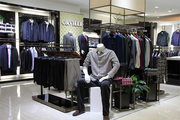 奥维利男装加盟店