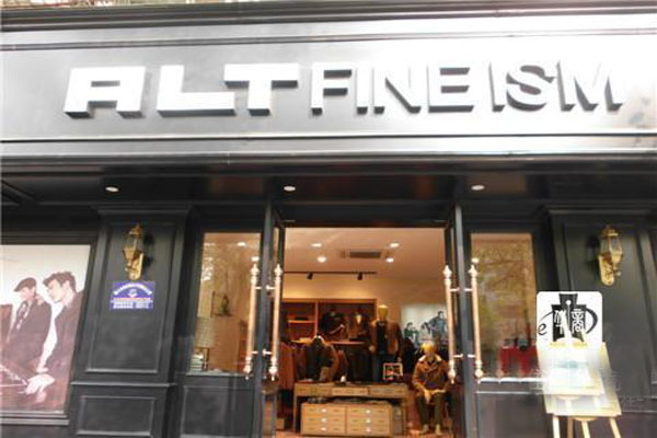 ALT男装加盟店型