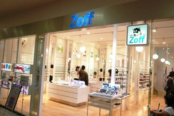 zoff眼镜加盟店