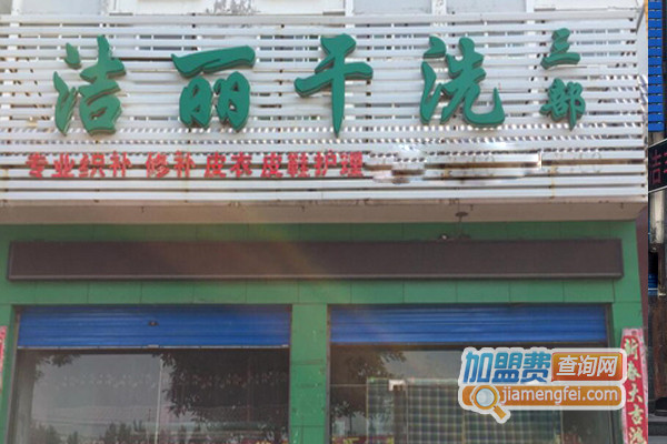 洁丽干洗加盟店