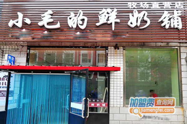 小毛的鲜奶铺加盟店