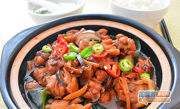 甘旗卡黄焖鸡米饭加盟门店