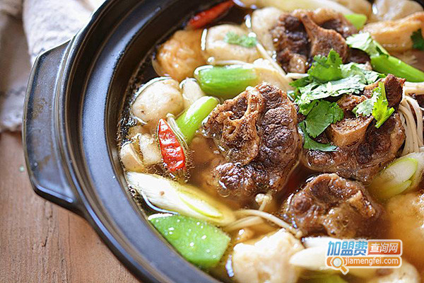 牛一妃牛尾火锅加盟门店