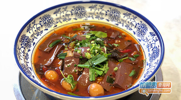 粲记泡椒鸭血米线加盟门店