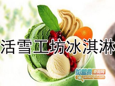 活雪工坊冰淇淋加盟费