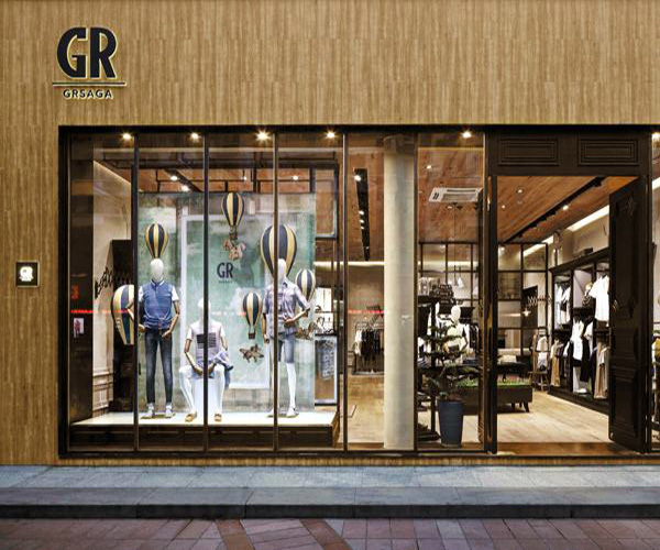GR男装加盟门店