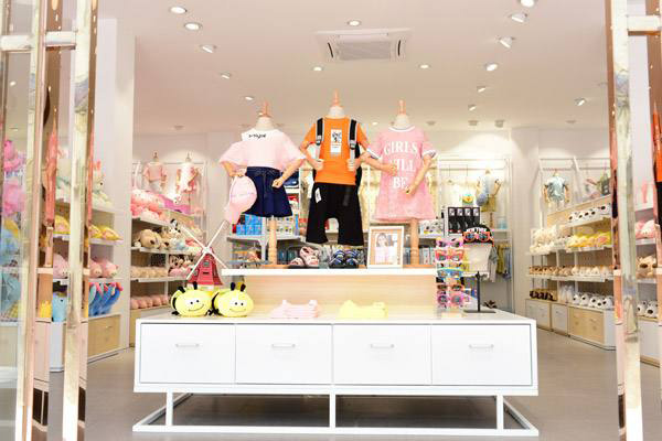 唛吉乐童装加盟门店