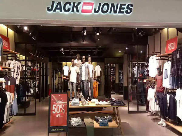 杰克琼斯男装加盟门店