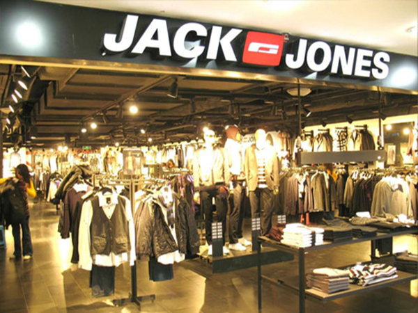 杰克琼斯男装加盟门店
