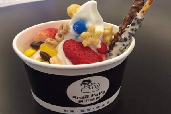 蜗牛爸爸酸奶冰淇淋加盟店