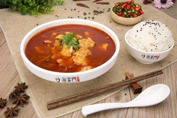 海掌门酸菜鱼加盟门店