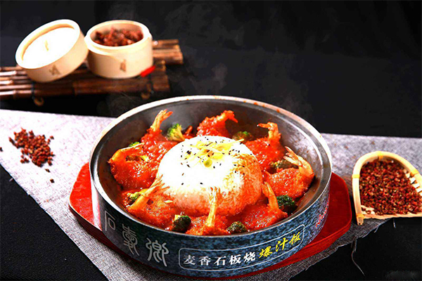 石爱卿麦香石爆汁饭