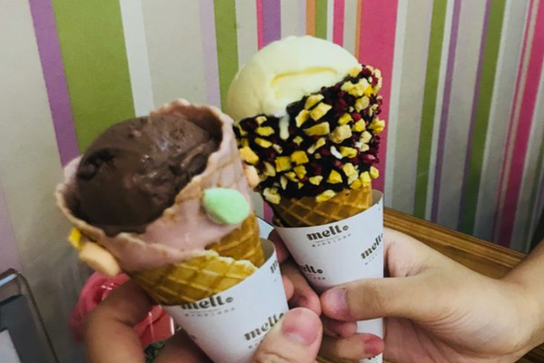 melt in慕婷冰淇淋加盟门店